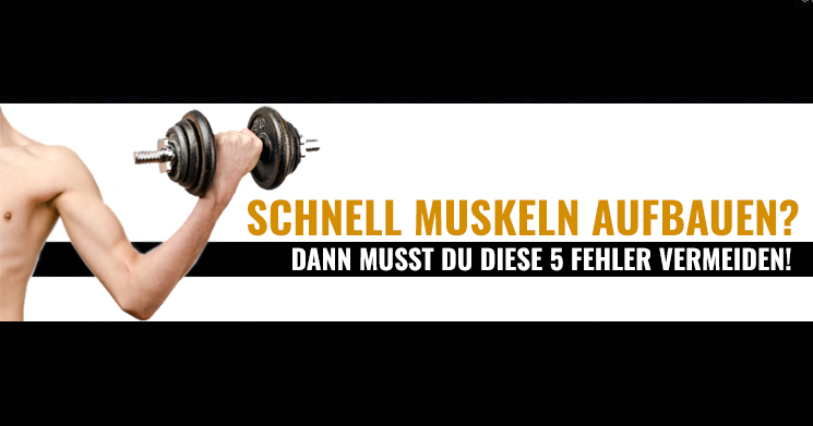 Schnell Muskeln Aufbauen 5 Fehler Warum Muskeln Nicht Wachsen