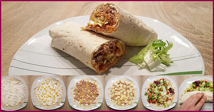 Thunfisch Wrap Rezept