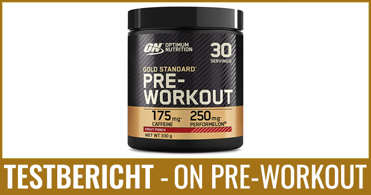 ON Gold Standard Pre-Workout Test